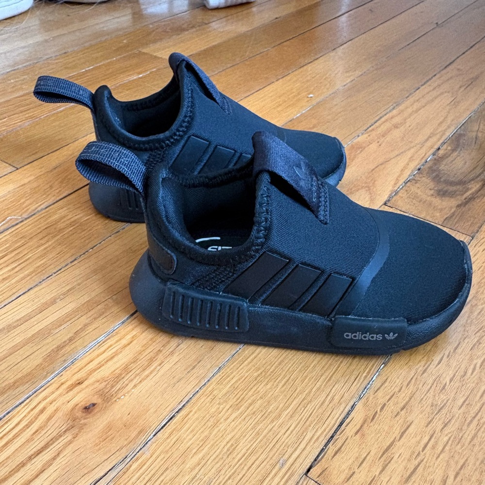adidas Kids Black Sneakers